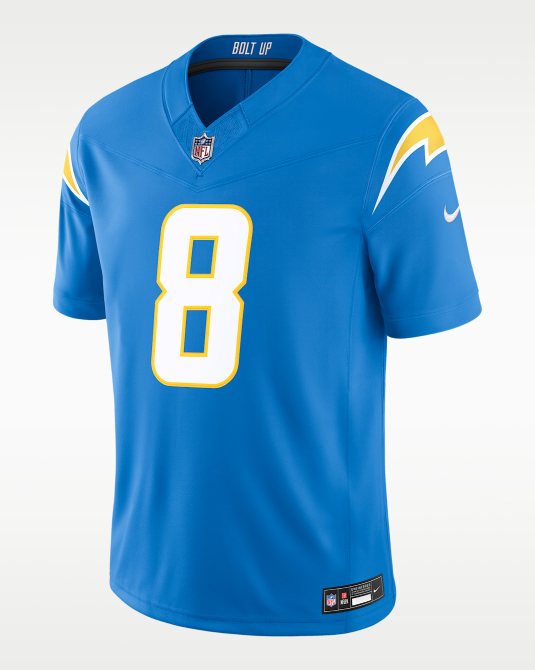 Omarion Hampton Los Angeles Chargers Men's Nike Dri-FIT NFL Limited Jersey - Powder Blue