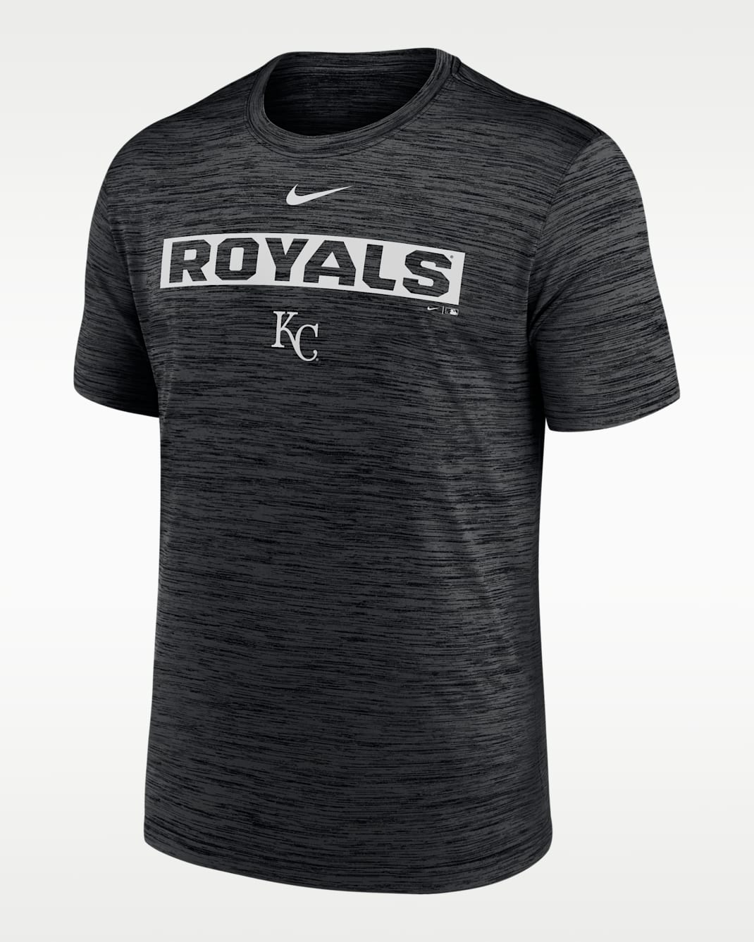 Kansas City Royals Velocity Men's Nike Dri-FIT MLB T-Shirt - Black