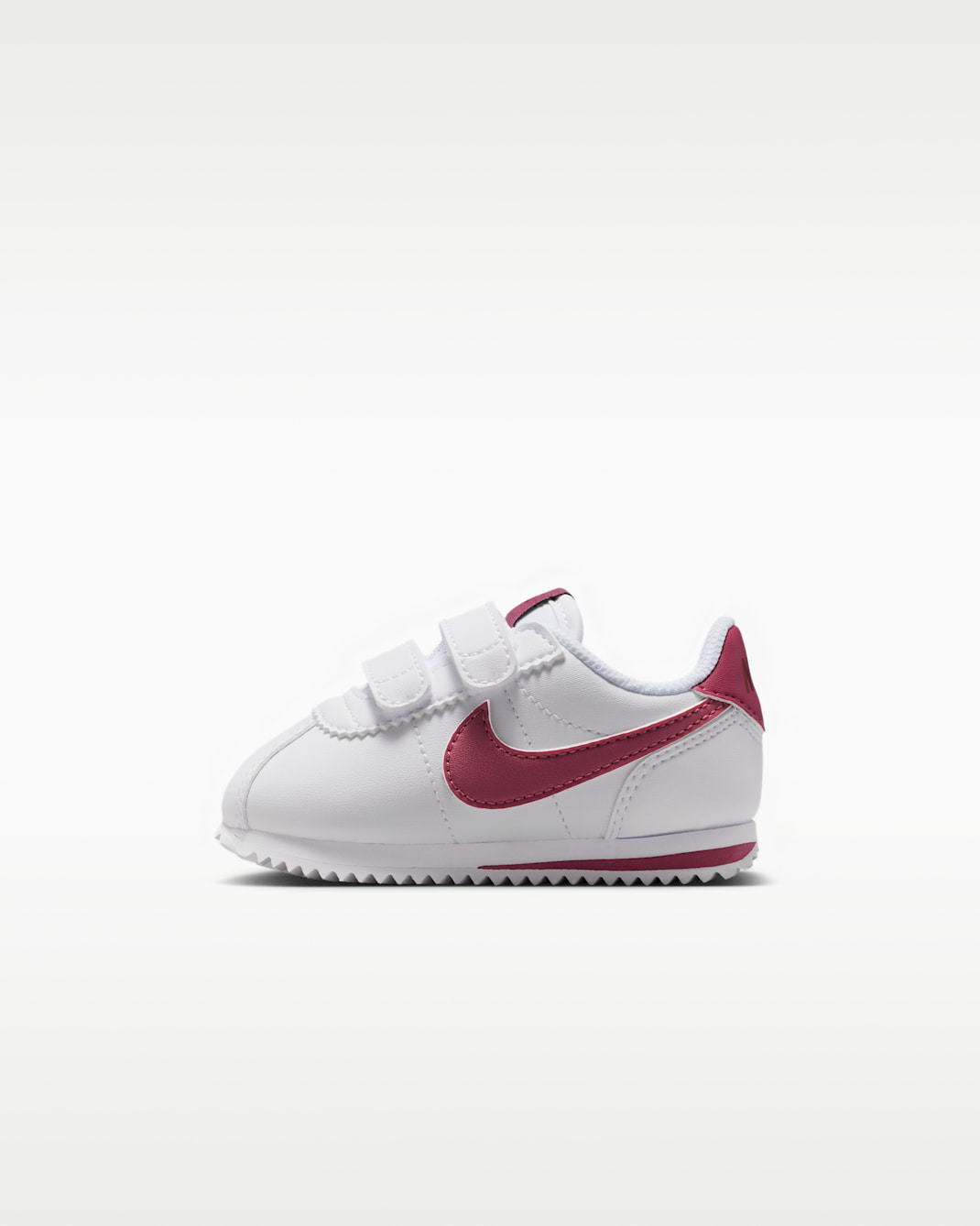 Tenis para bebé e infantil Nike Cortez - Blanco/Rojo team/Remolacha dulce