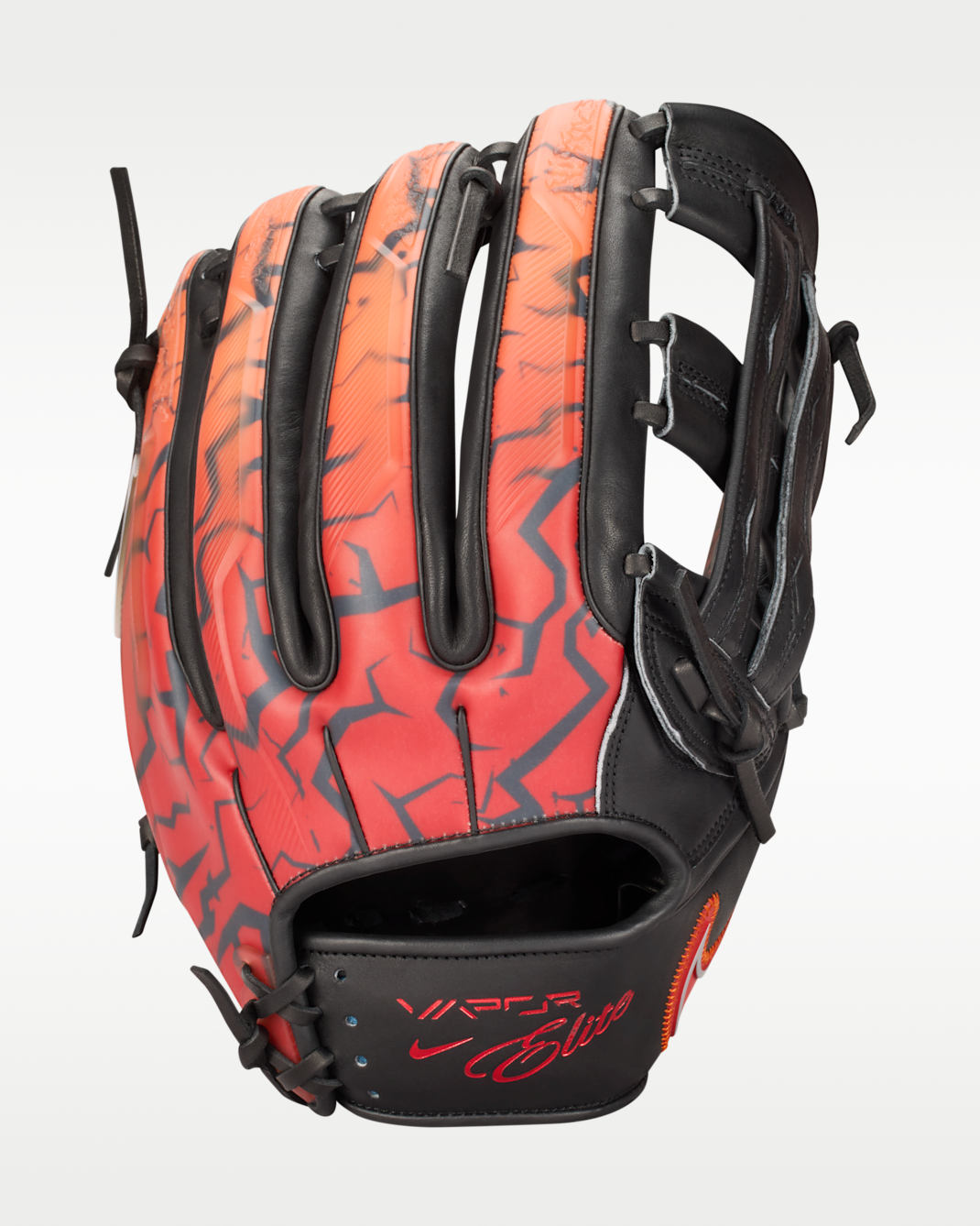 Nike Vapor Elite "Ronald Acuña Jr." Men's Fielding Glove - Black/Sport Red/Sport Red