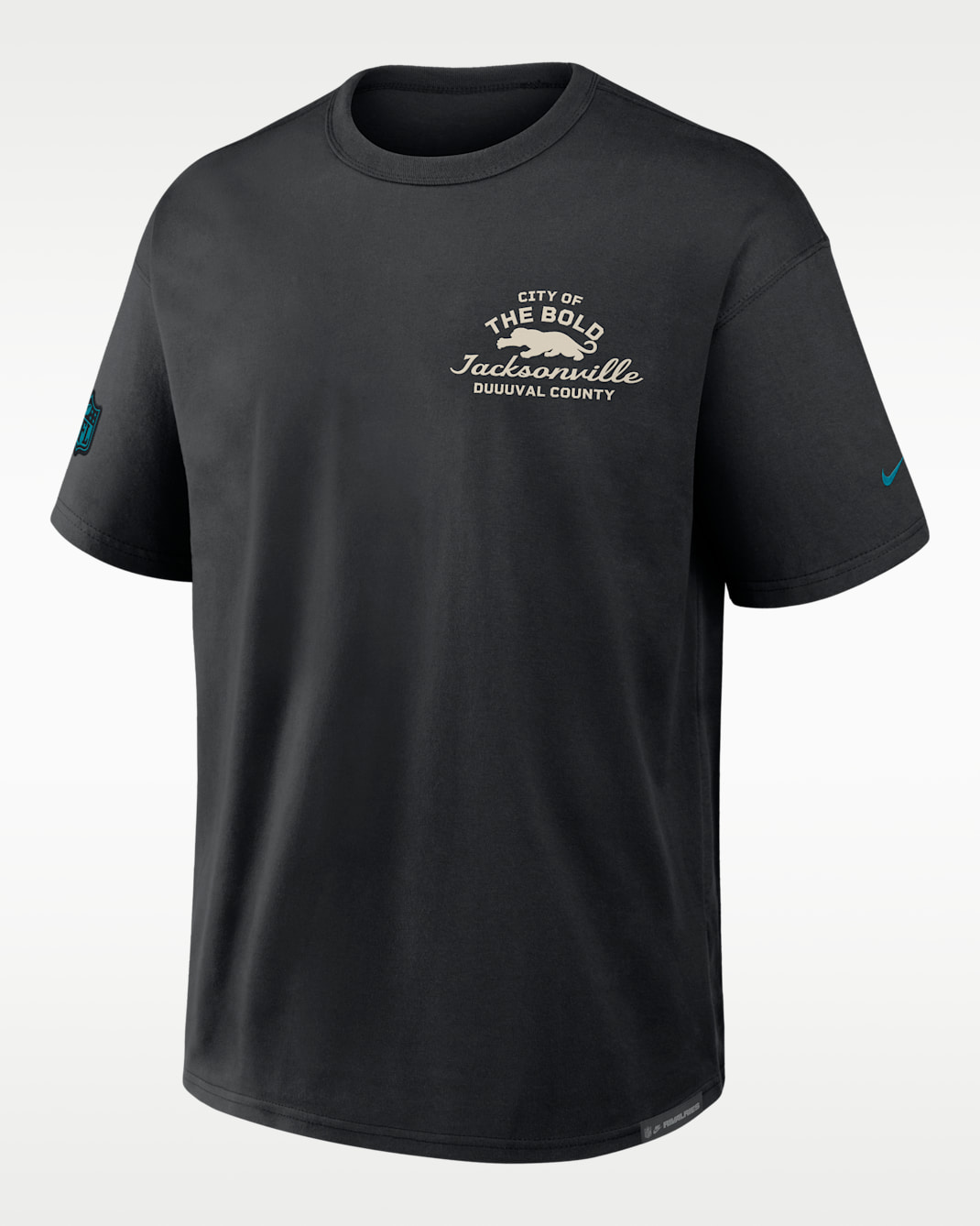 Jacksonville Jaguars Rivalries Collection Max90 Men's Nike NFL T-Shirt - Black