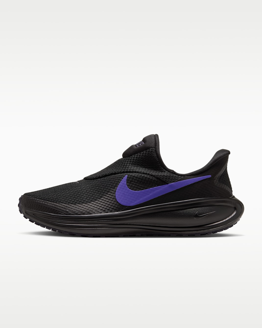 Nike Revolution 8 EasyOn 女款路跑鞋 - 黑色/Persian Violet