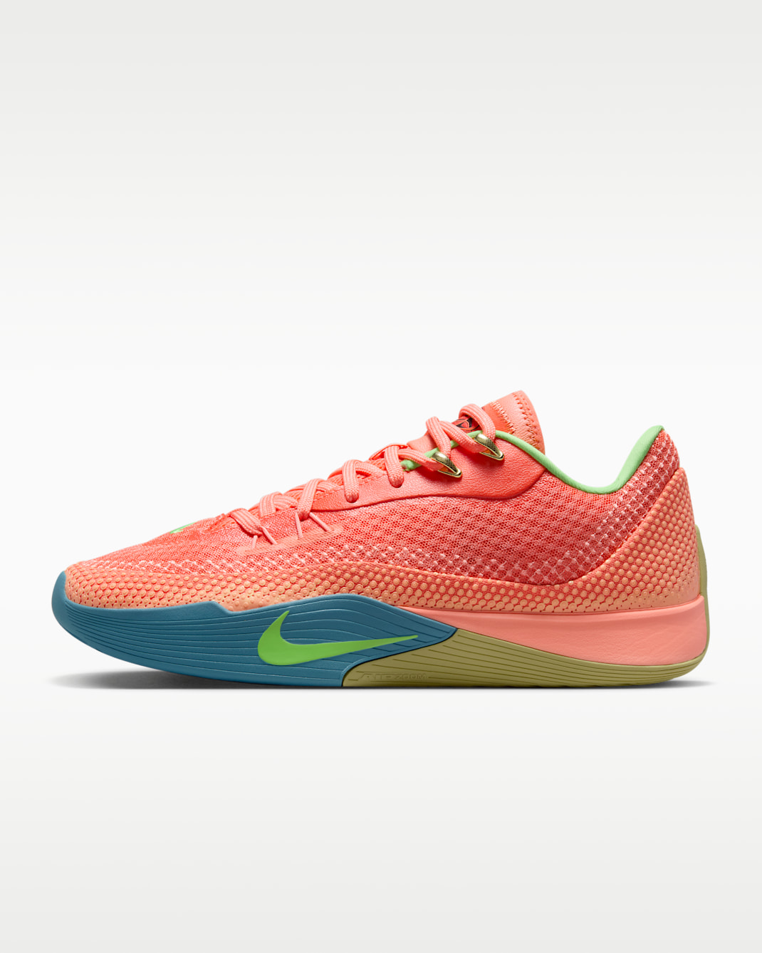 Nike Street Flare Basketballschuh - Light Wild Mango/Atomic Pink/Smokey Blue/Flash Lime