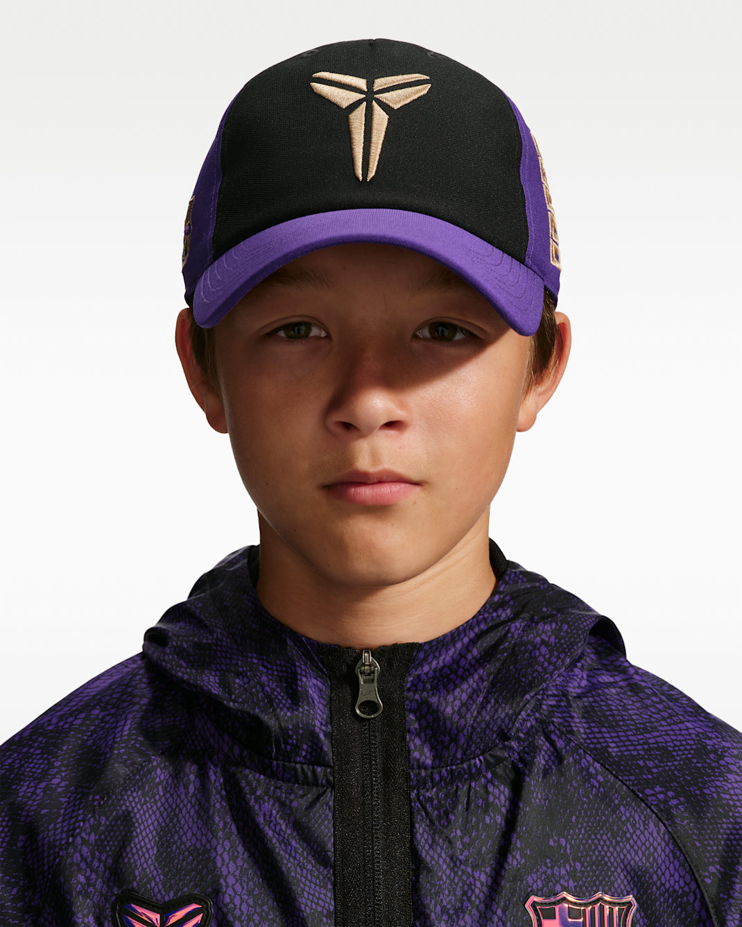 F.C. Barcelona 25/26 Nike Club Cap 5P Away - Field Purple/Black/Metallic Gold