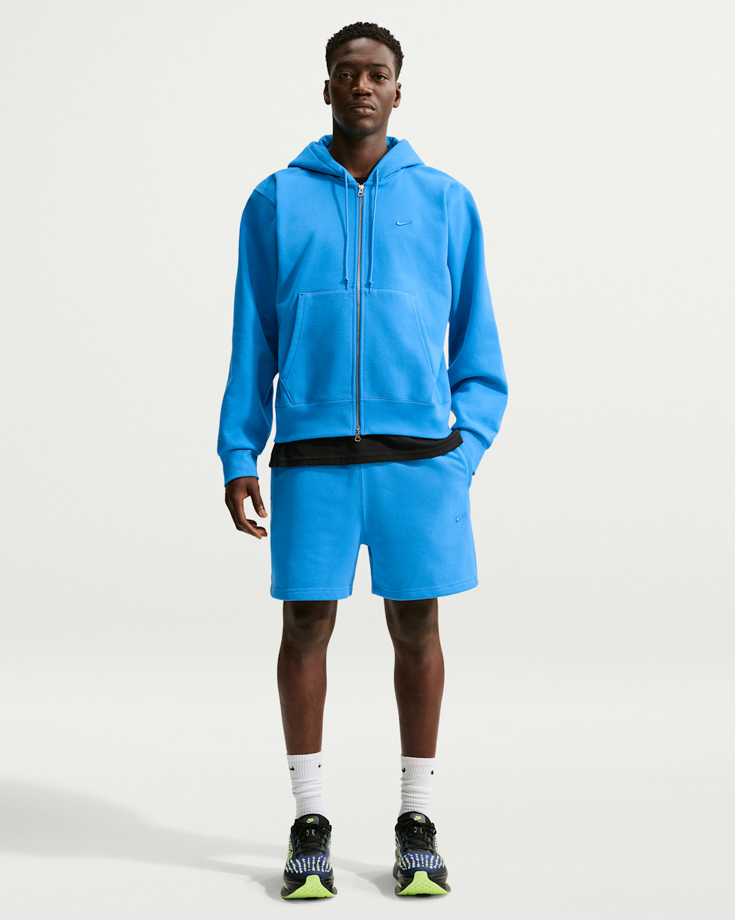 Nike Energy Men's Fleece Shorts - Light Photo Blue