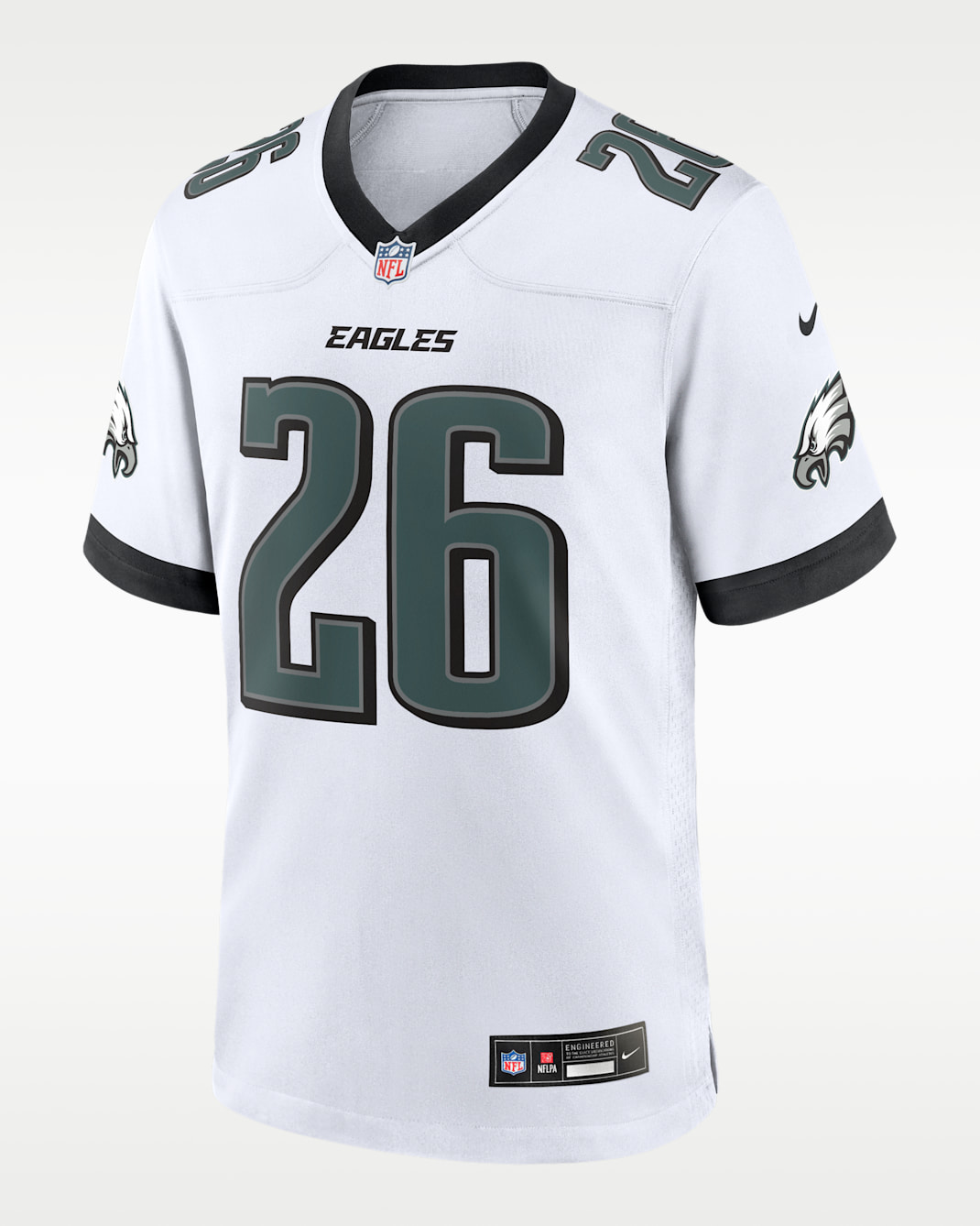 Saquon Barkley Philadelphia Eagles Men's Nike NFL Game Jersey - White