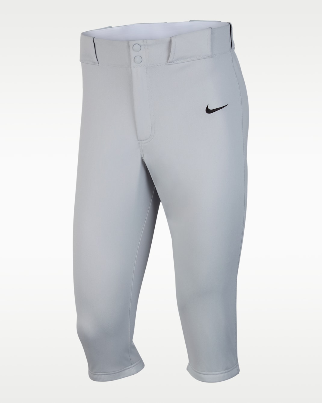 Nike Vapor Select Men's High Baseball Pants - Wolf Grey/Black