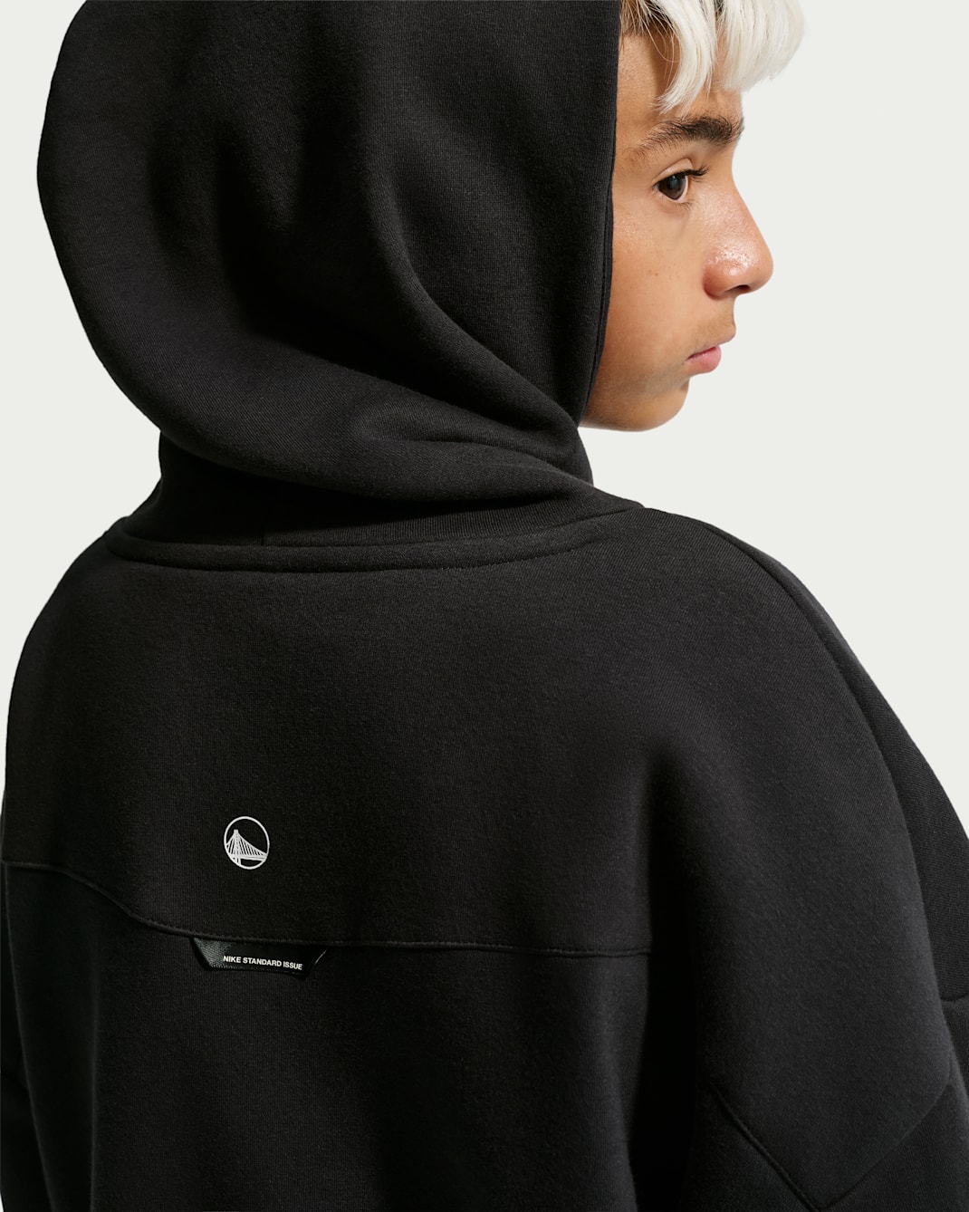 Golden State Warriors Big Kids' Nike Basketball Hoodie