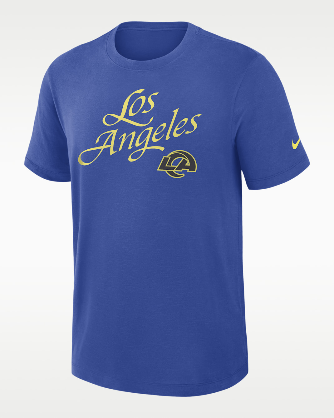 Los Angeles Rams Rivalries Collection Slub Men's Nike Dri-FIT NFL T-Shirt - Royal