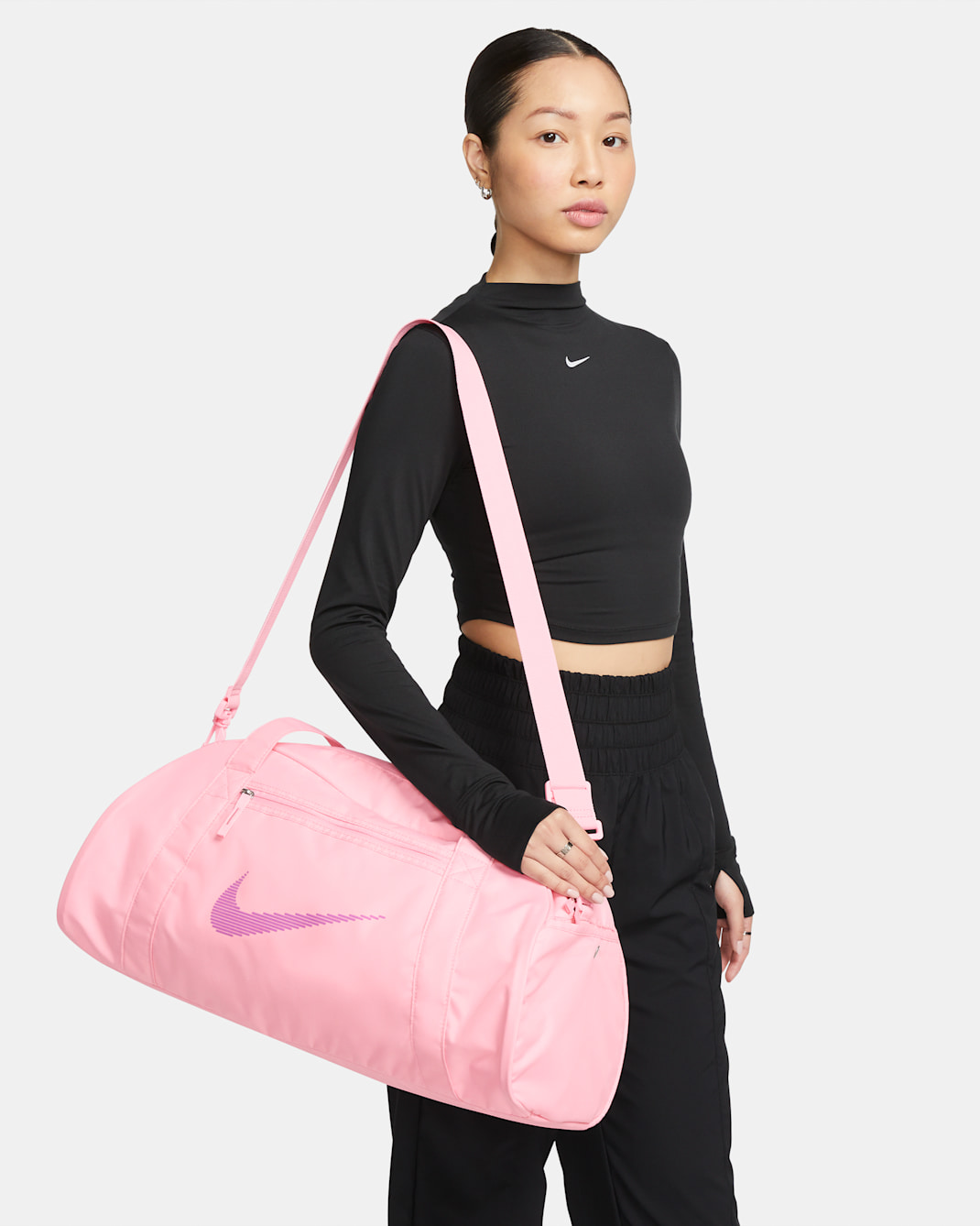 Nike Gym Club Duffel Bag (24L) - Medium Soft Pink/Medium Soft Pink/Fuchsia Dream