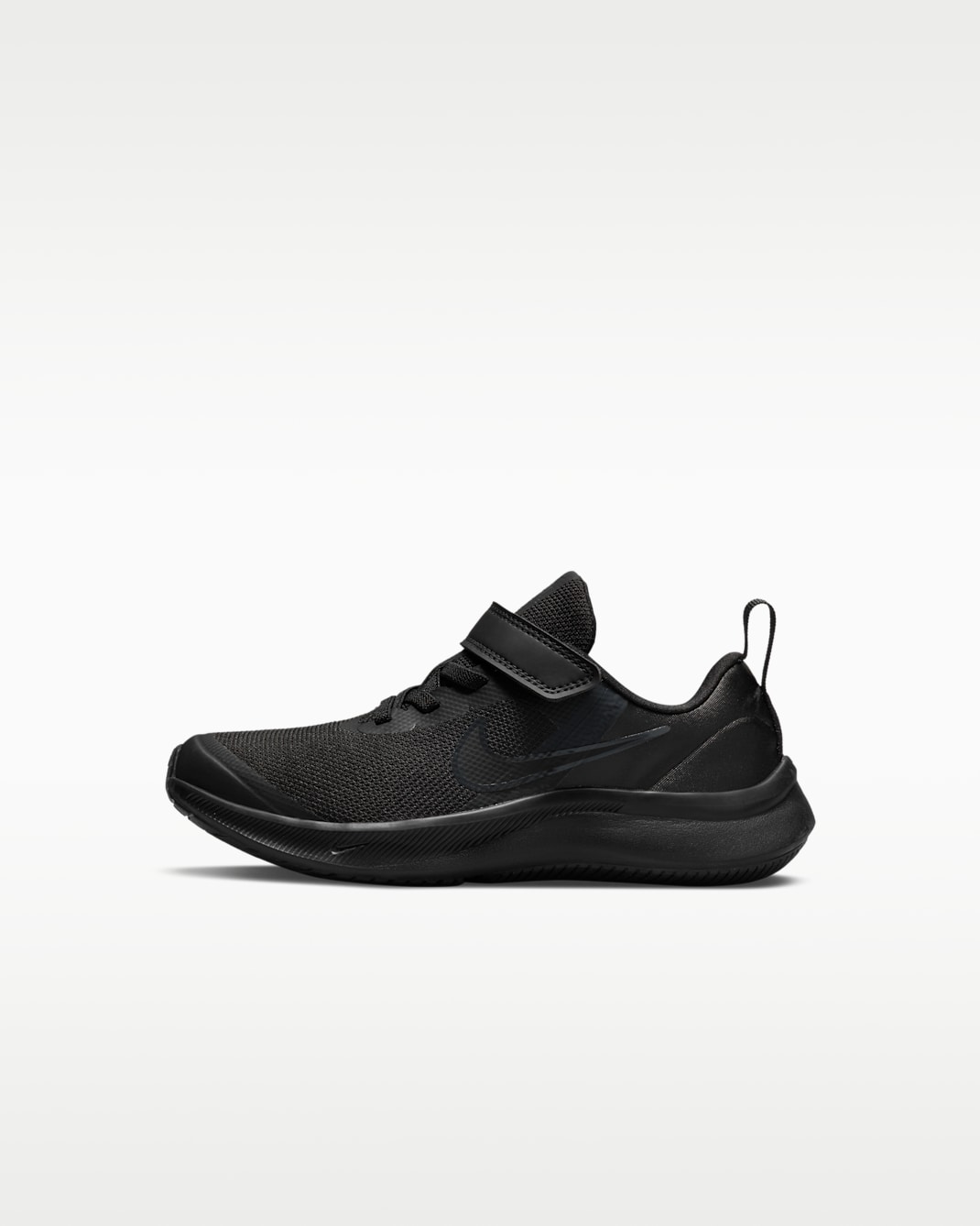 Nike Star Runner 3 Little Kids' Shoes - Black/Dark Smoke Grey/Black