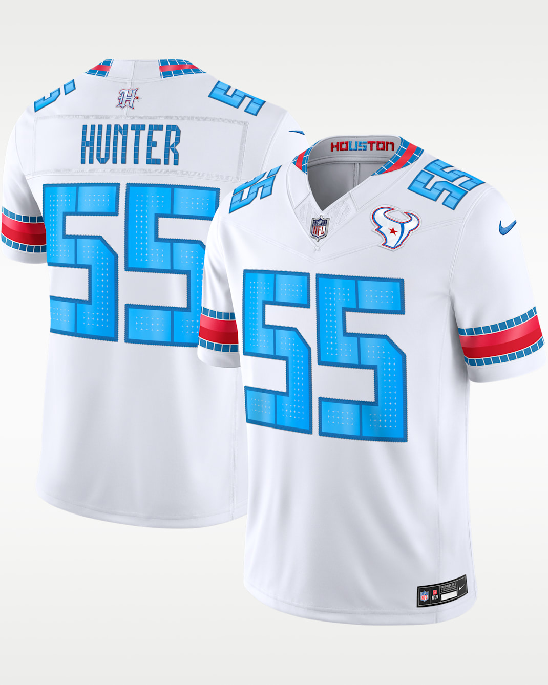 Danielle Hunter Houston Texans Rivalries Collection Men's Nike Dri-FIT NFL Limited Jersey - White