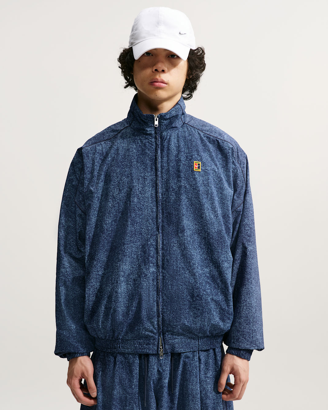 Nike Club Rules Men's Full-Zip Jacket - Work Blue/Obsidian/Obsidian