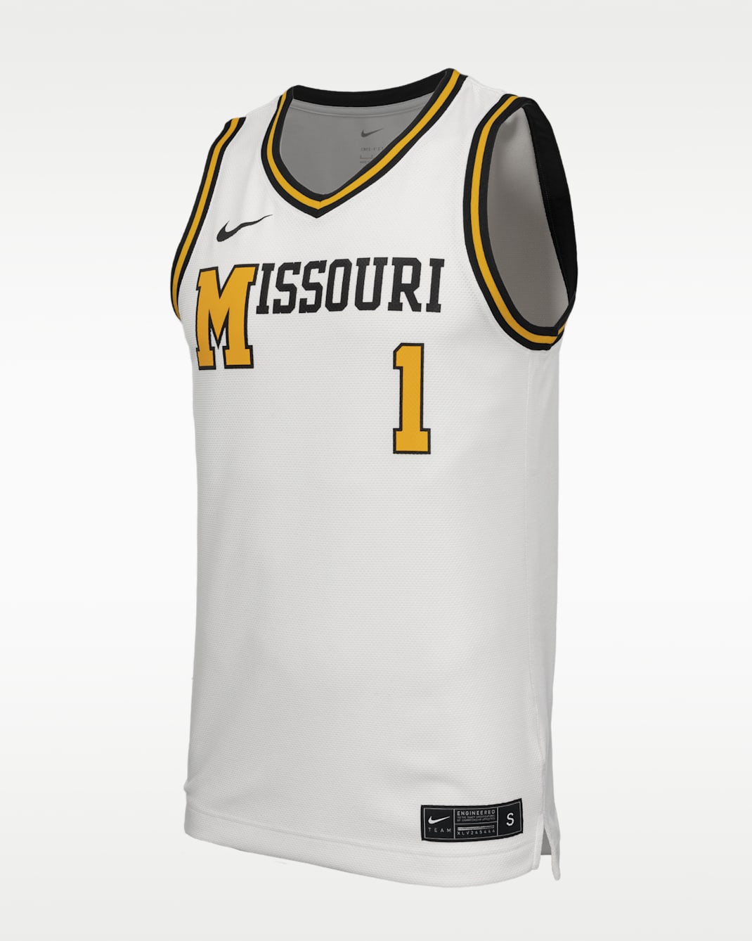 Missouri Men's Basketball Nike College Replica Jersey - White