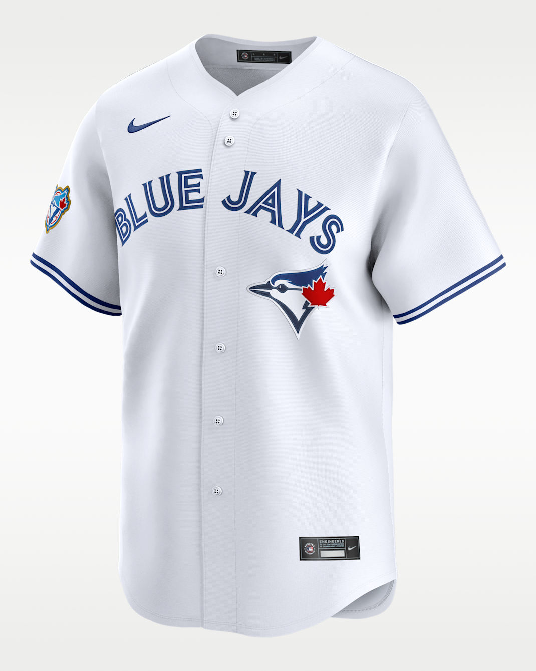 Jersey de manga corta Nike de la MLB Limited para hombre Blue Jays - Blanco