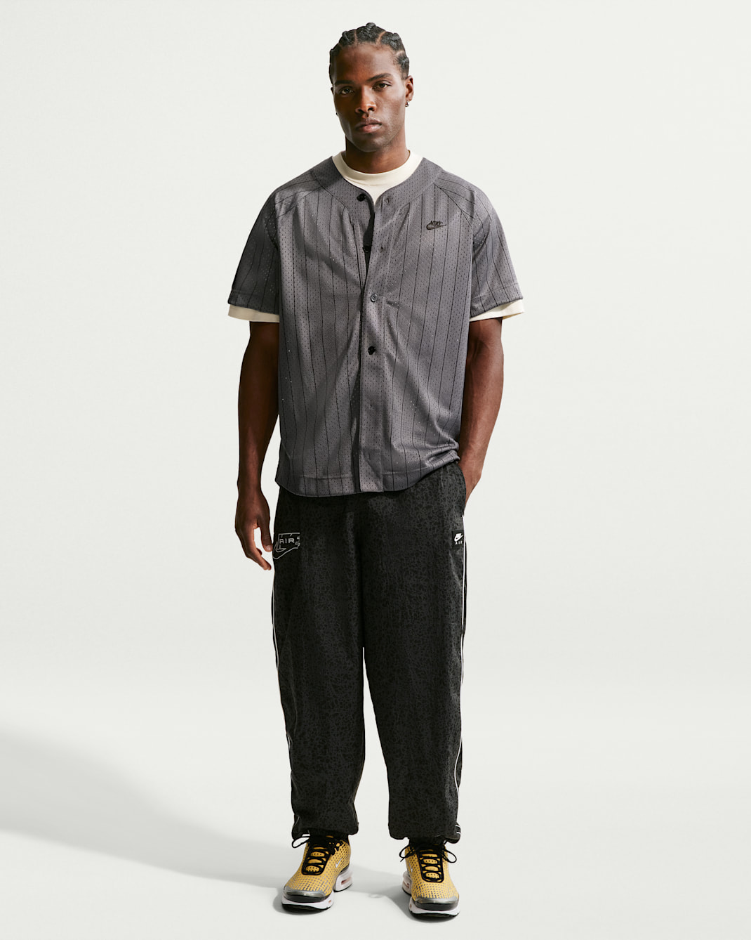 Nike Air Men's Woven Pants - Obsidian