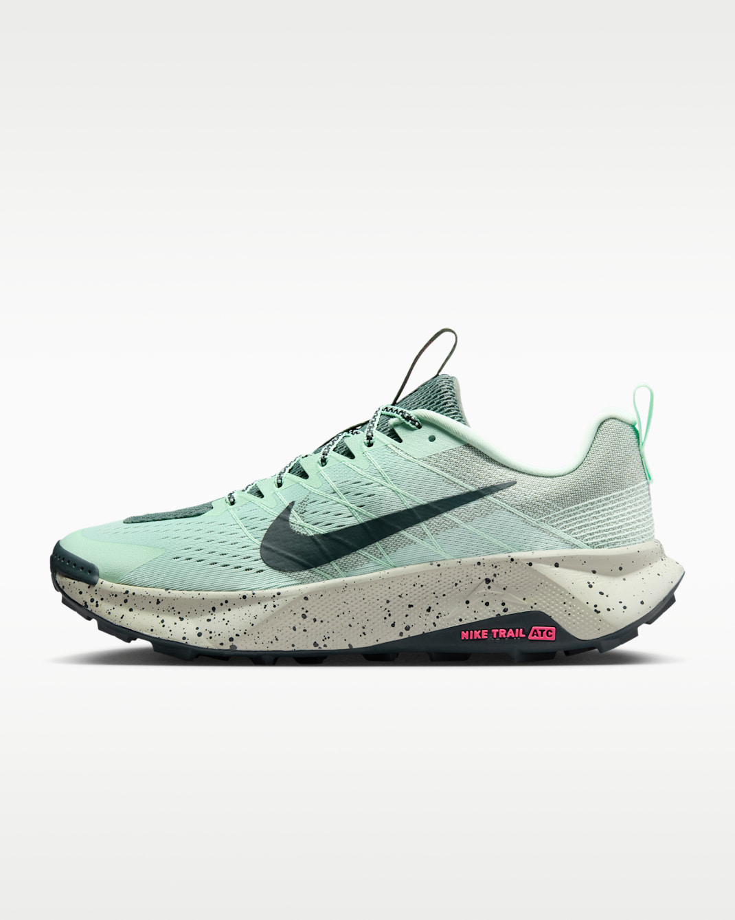 Nike Wildhorse 10 Men's Trail-Running Shoes - Mint Foam/Clay Green/Hyper Pink/Seaweed