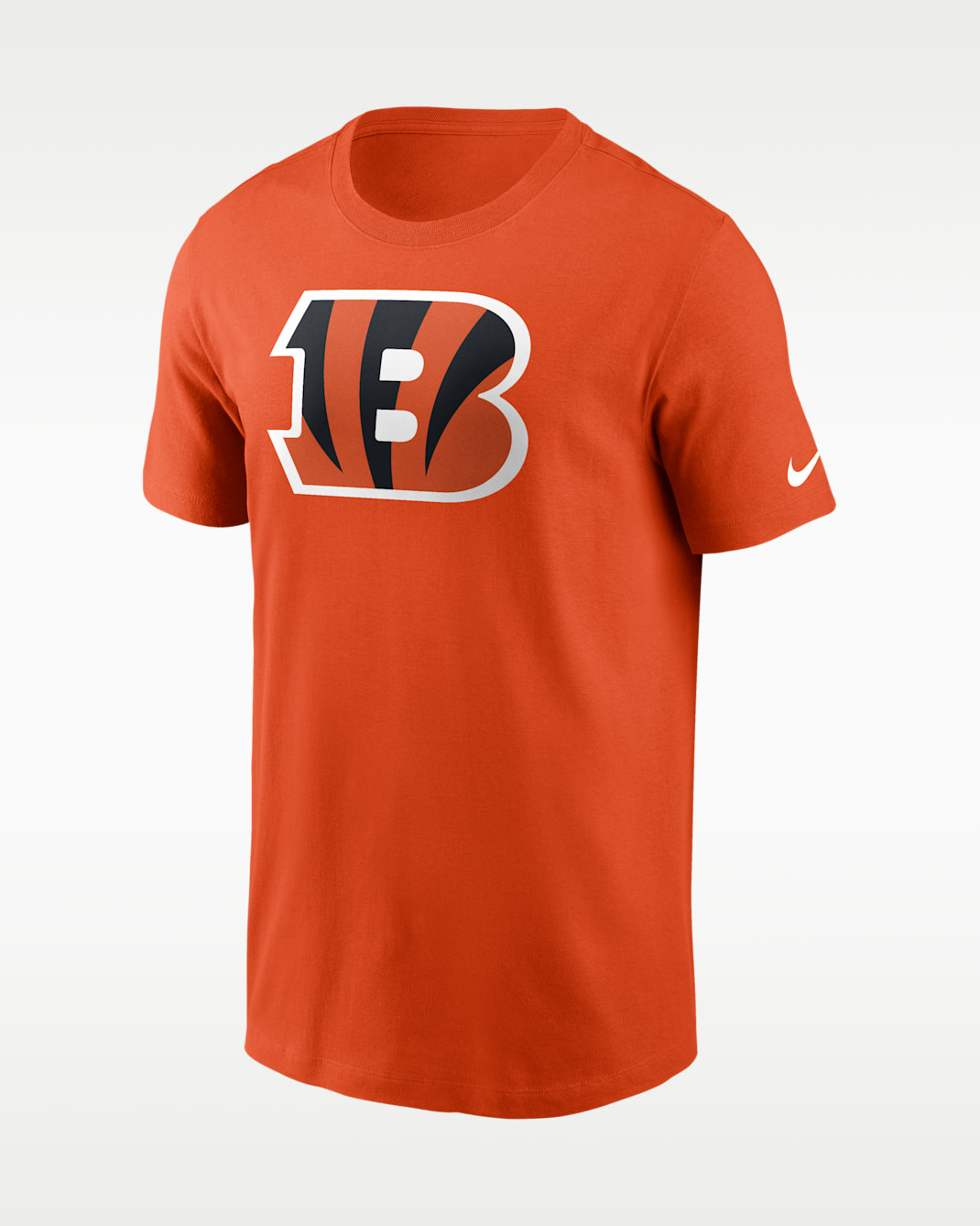 Playera Nike de la NFL para hombre Cincinnati Bengals Logo Essential - Naranja universitario