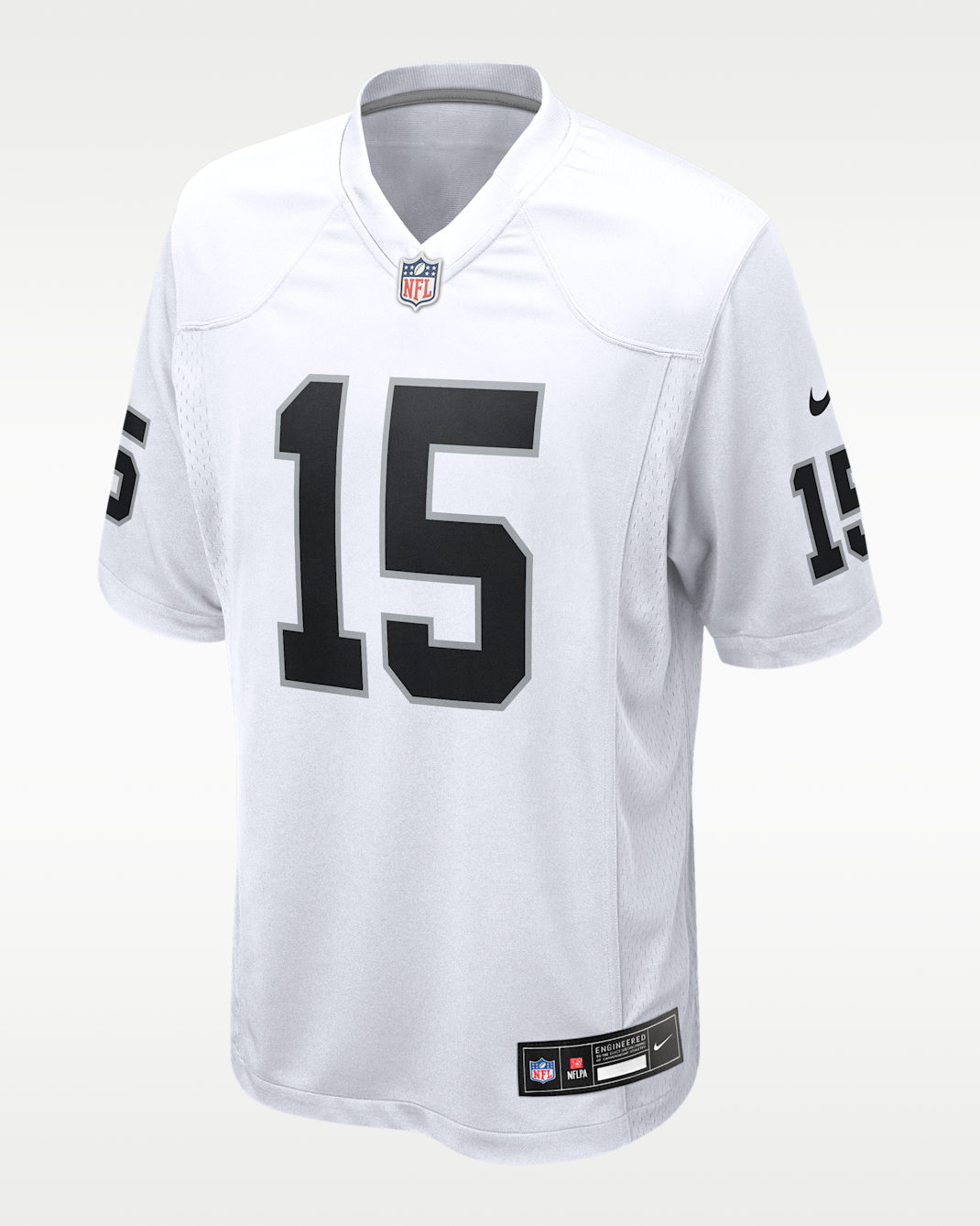 Jersey Nike de la NFL Game para hombre Fernando Mendoza Las Vegas Raiders 2026 NFL Draft First Round Pick - Blanco