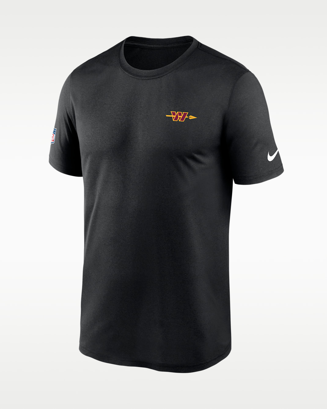 Washington Commanders Alt Legend Small Logo Men's Nike Dri-FIT NFL T-Shirt - Black