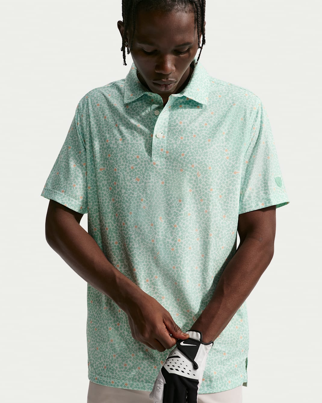 Nike Tailored Performance Men's Dri-FIT Golf Polo - Barely Green/Steam