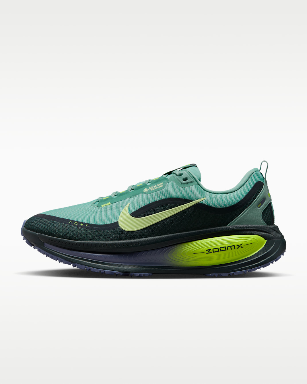 Nike Vomero 18 GORE-TEX 男款防水路跑鞋（帶反光裝飾） - Seaweed/Cannon/Volt/Barely Volt