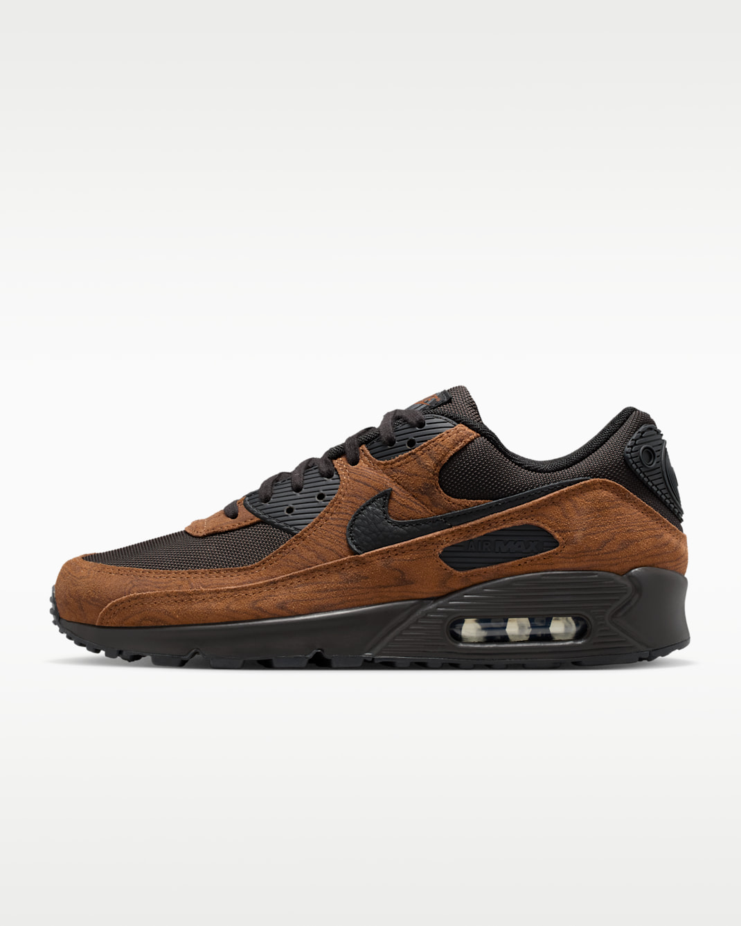 Nike Air Max 90 Premium Men's Shoes - Light British Tan/Velvet Brown/Black