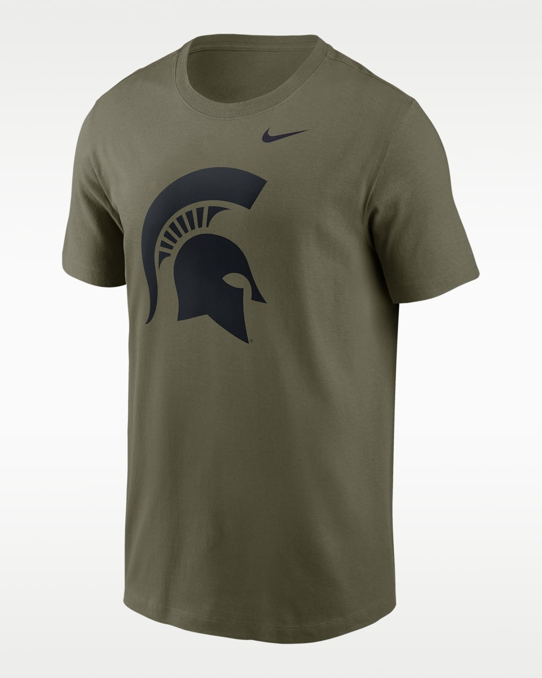 Michigan State Campus Primetime Men's Nike Dri-FIT College T-Shirt - Olive