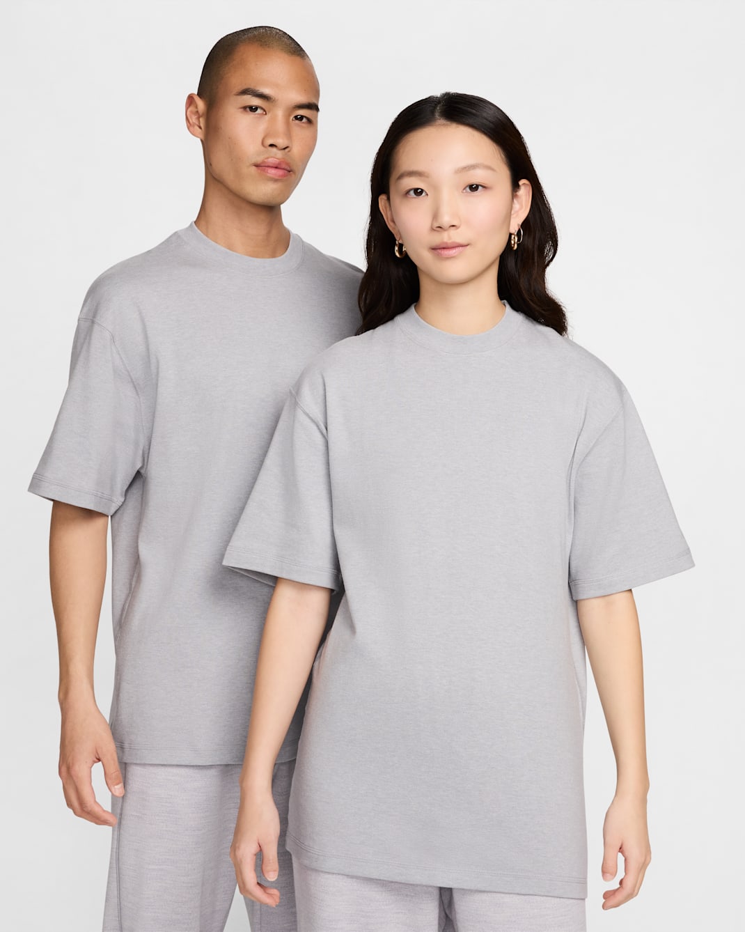 ナイキ ウール クラシックス ショートスリーブ Tシャツ - マットシルバー/ヘザー