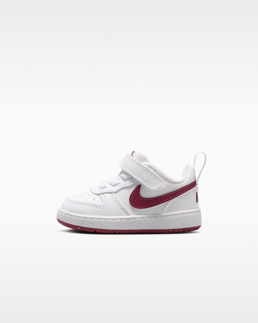 Nike Court Borough Low Recraft Baby/Toddler Shoes - White/Pink Smoke