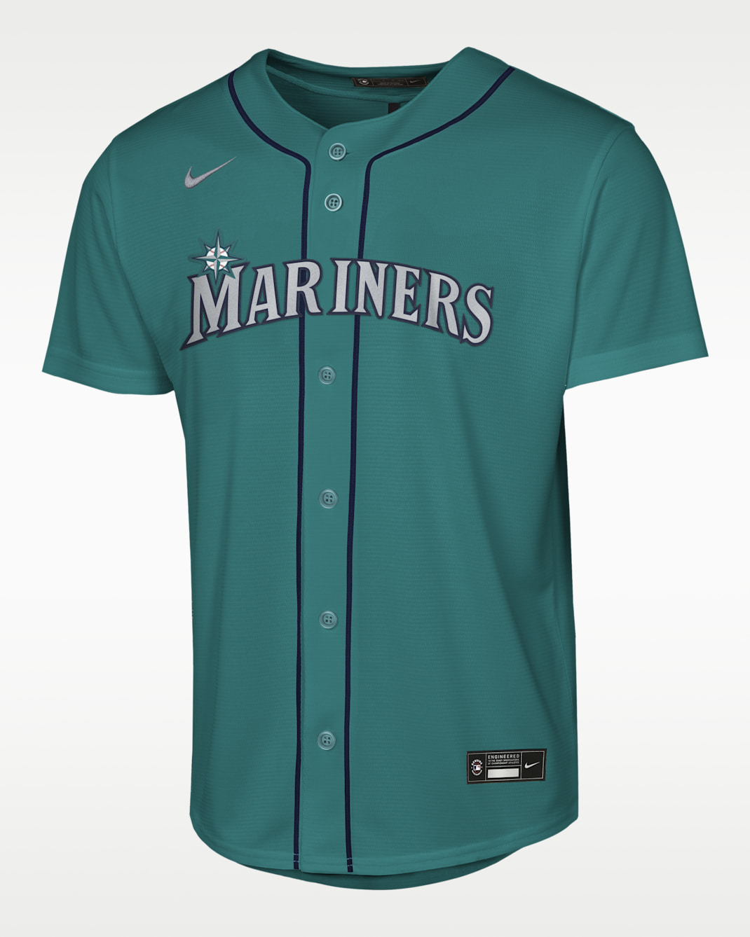 Cal Raleigh Seattle Mariners Big Kids' Nike MLB Replica Jersey - Teal