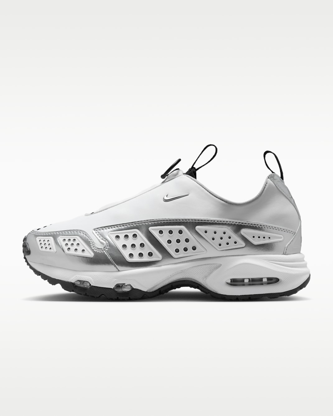 Nike Air Max SNDR Women's Shoes - White/Black/Metallic Silver