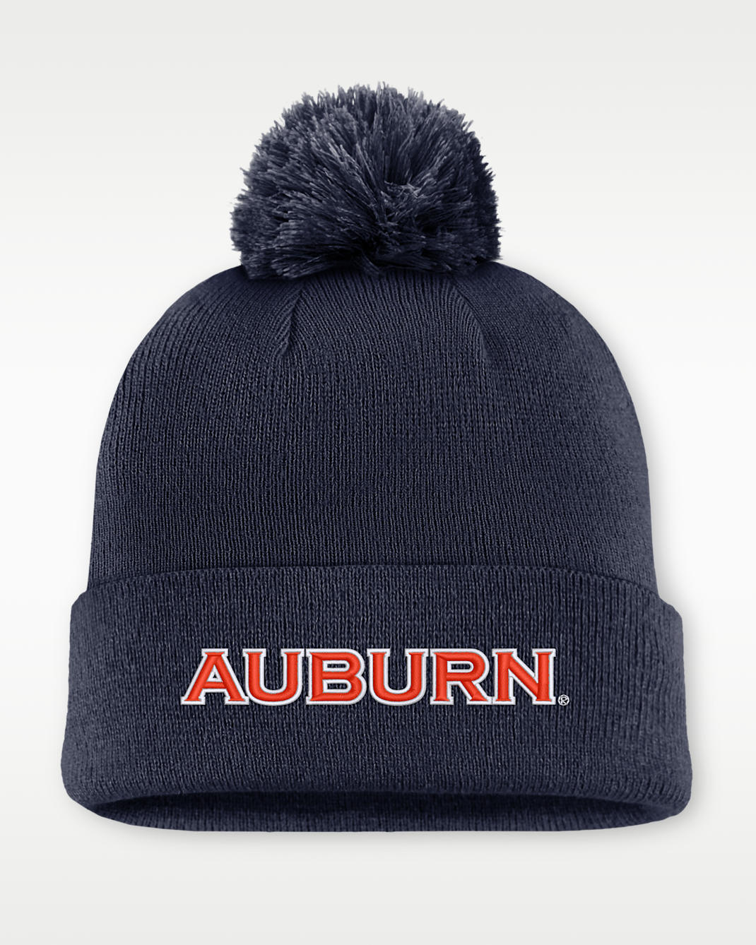 Auburn Peak Men's Nike College Cuffed Beanie - Navy