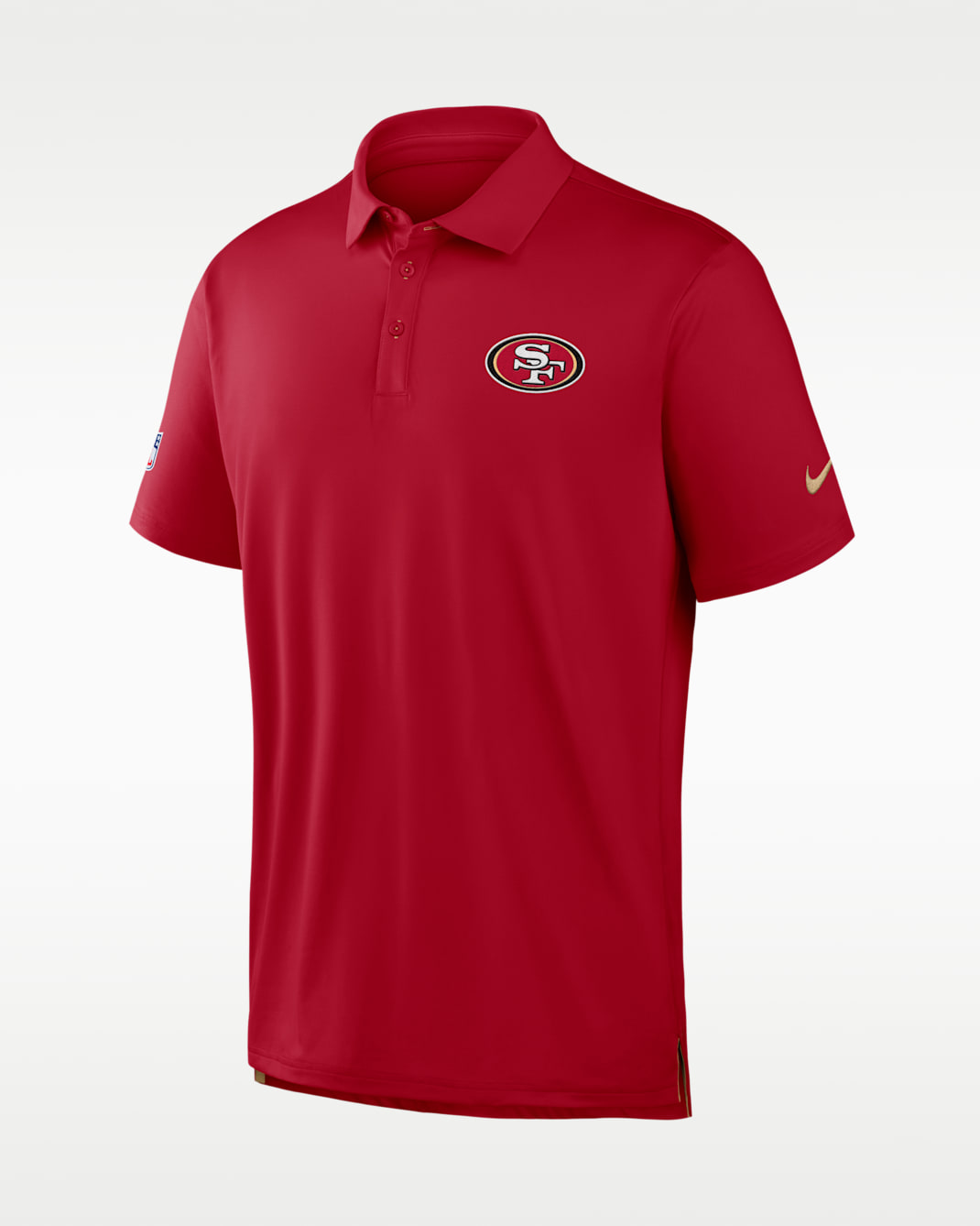 San Francisco 49ers Tour Men's Nike Dri-FIT NFL Polo - Red