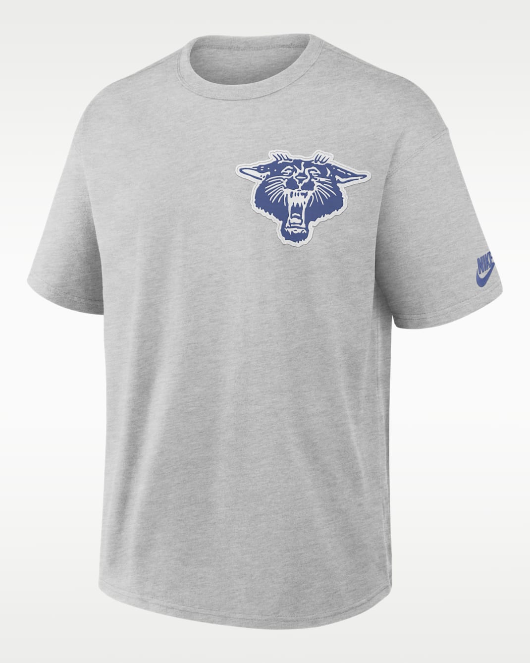 Playera universitaria Nike para hombre Kentucky Legacy Max90 - Gris jaspeado