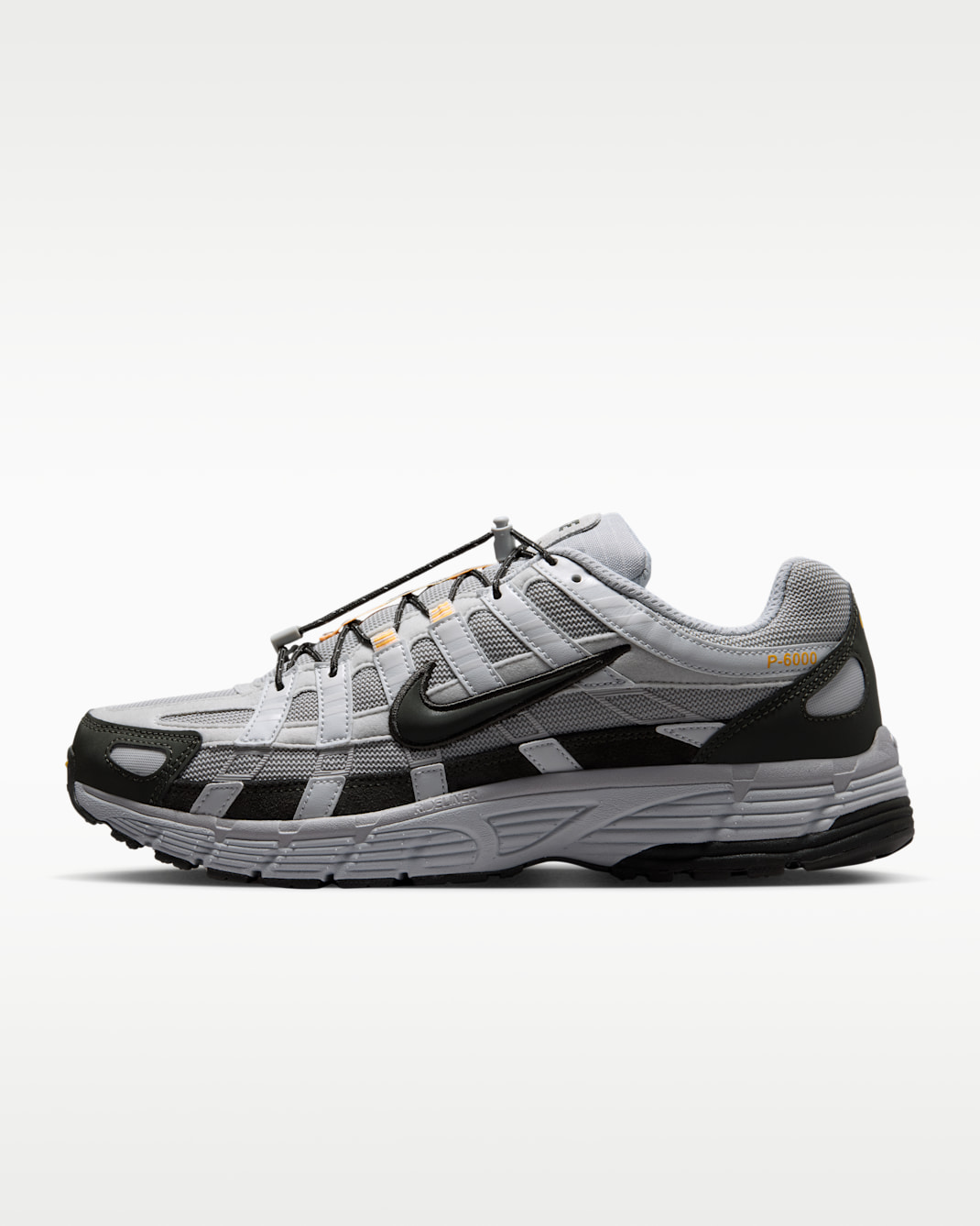 รองเท้าสำหรับฤดูหนาว Nike P-6000 - Grey Fog/Photon Dust/Laser Orange/Newsprint