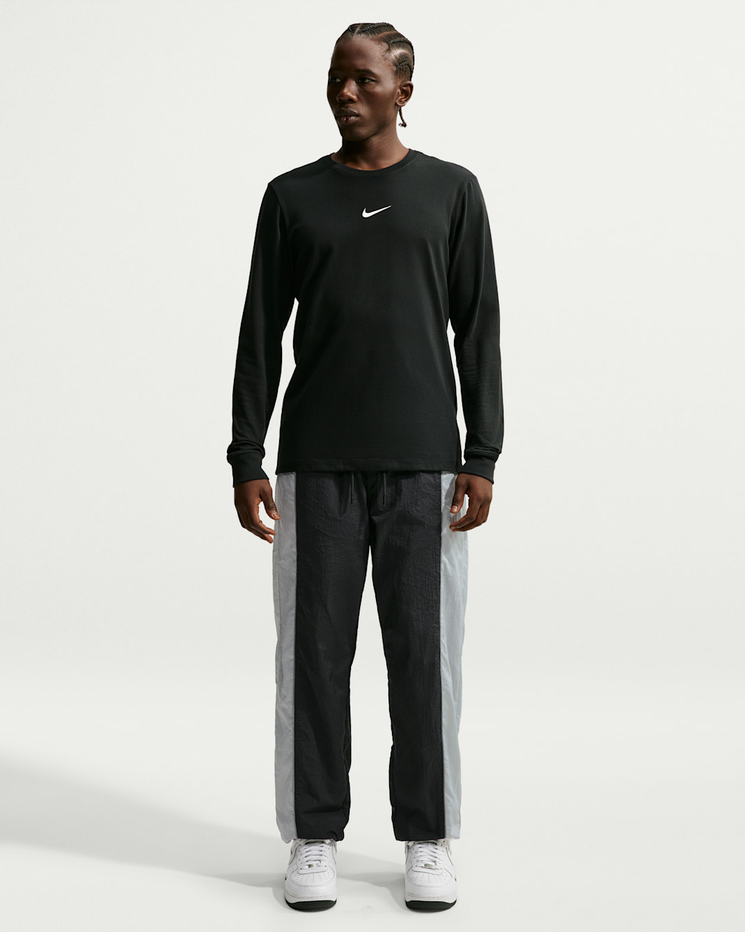 Pantalon de basket Nike pour homme - Noir/Light Smoke Grey/Smoke Grey/Blanc