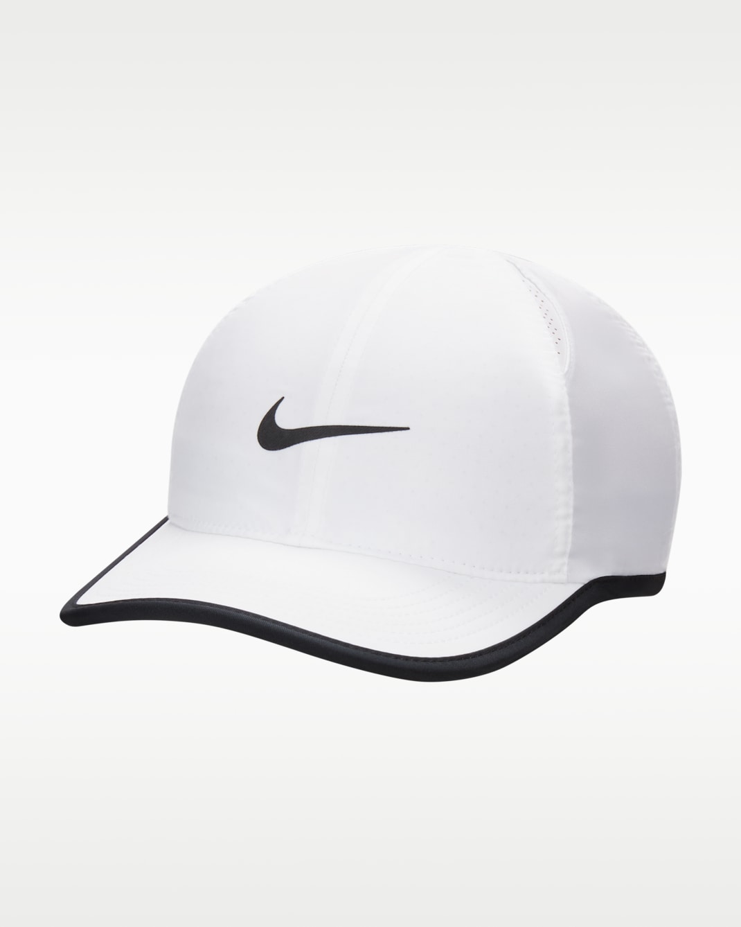 Nike Dri-FIT Club Kids' Unstructured Featherlight Cap - White/Black/Black