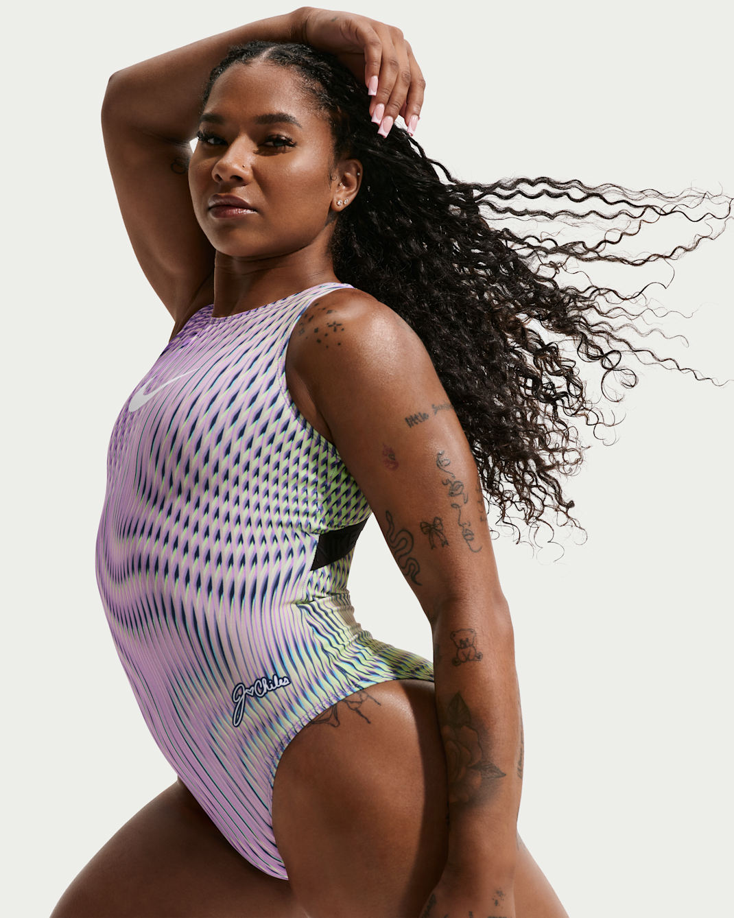 Nike Gymnastics "Jordan Chiles" Women's Precision Leotard