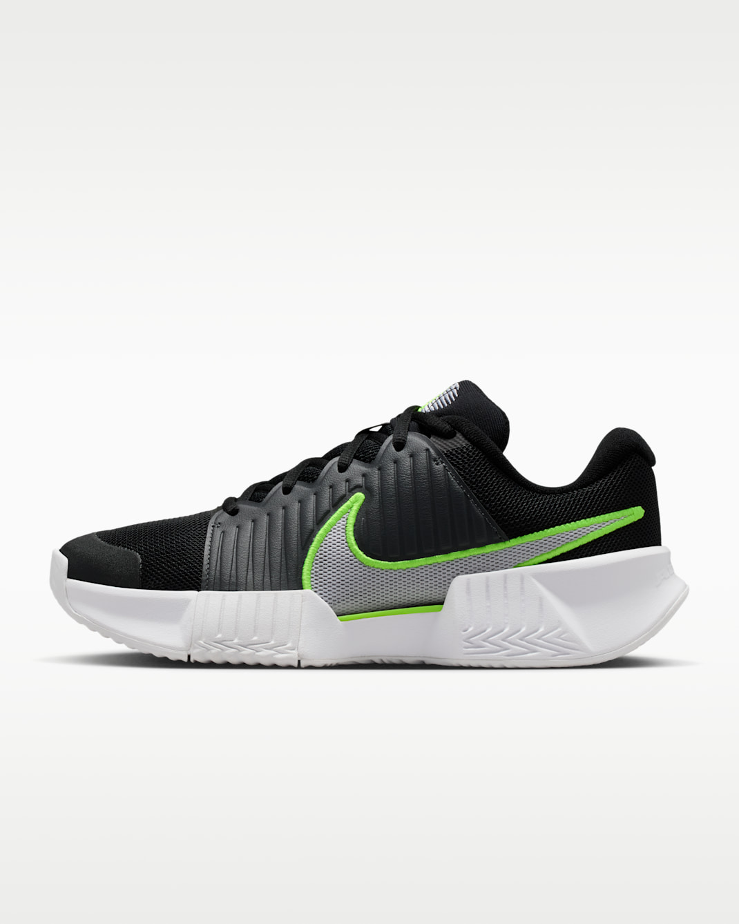 Nike GP Challenge Pro Clay Court-Tennisschuhe für Damen - Schwarz/Anthracite/Volt/Weiß