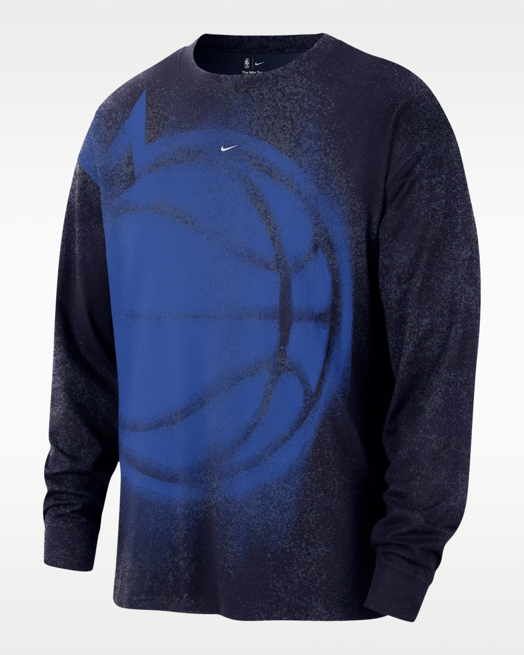 Orlando Magic Essential Anthem Men's Long-Sleeve Basketball T-Shirt - College Navy