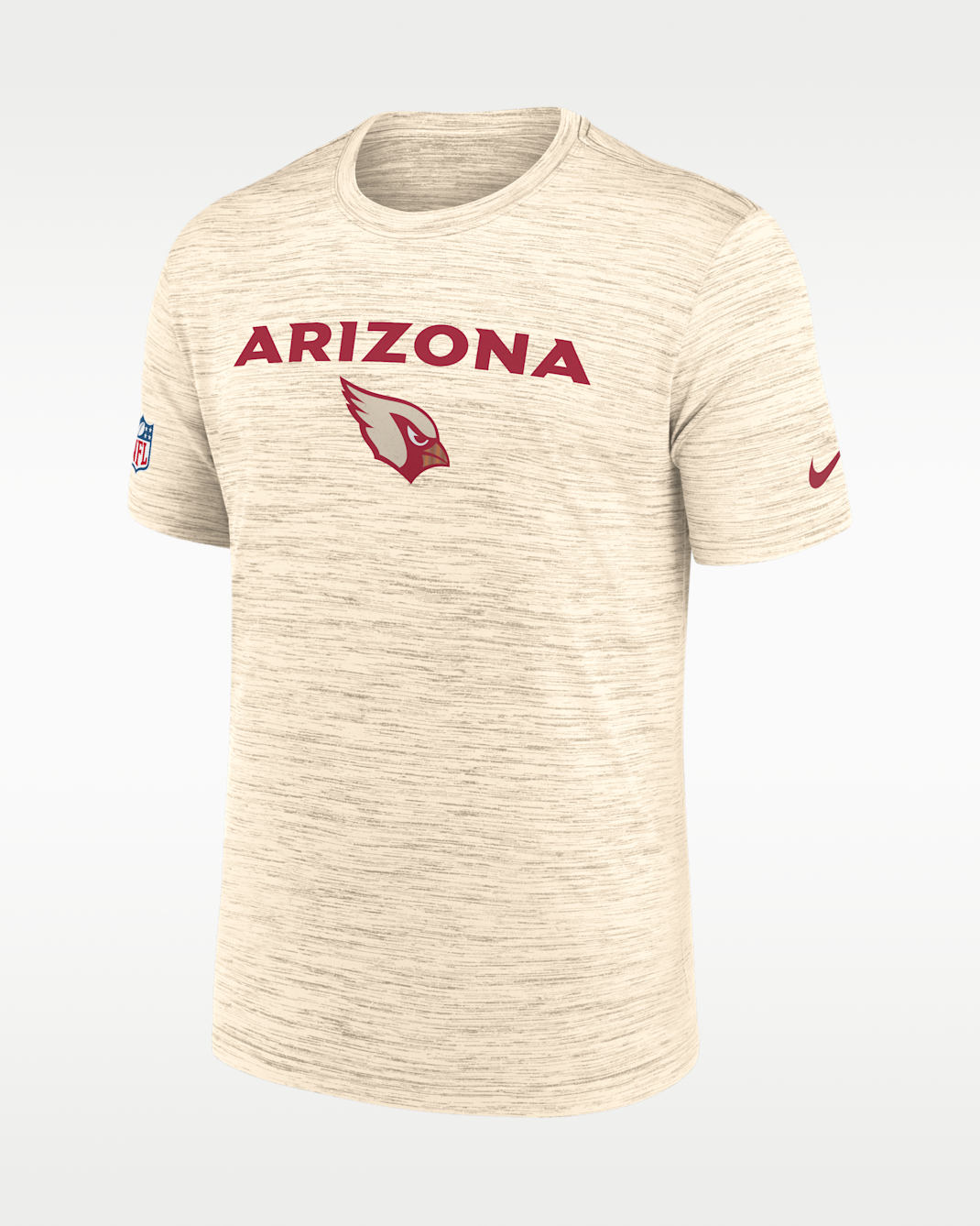 Arizona Cardinals Rivalries Collection Sideline Velocity Men's Nike Dri-FIT NFL T-Shirt - Natural