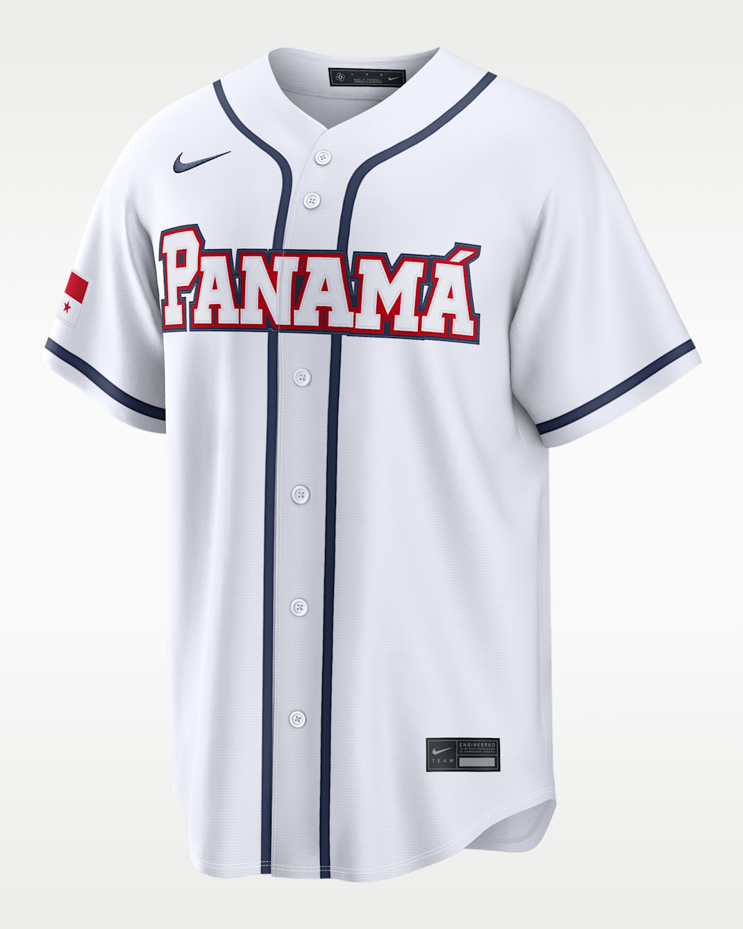 Panama National Baseball Team 2026 World Baseball Classic Men's Nike Stadium Jersey - White