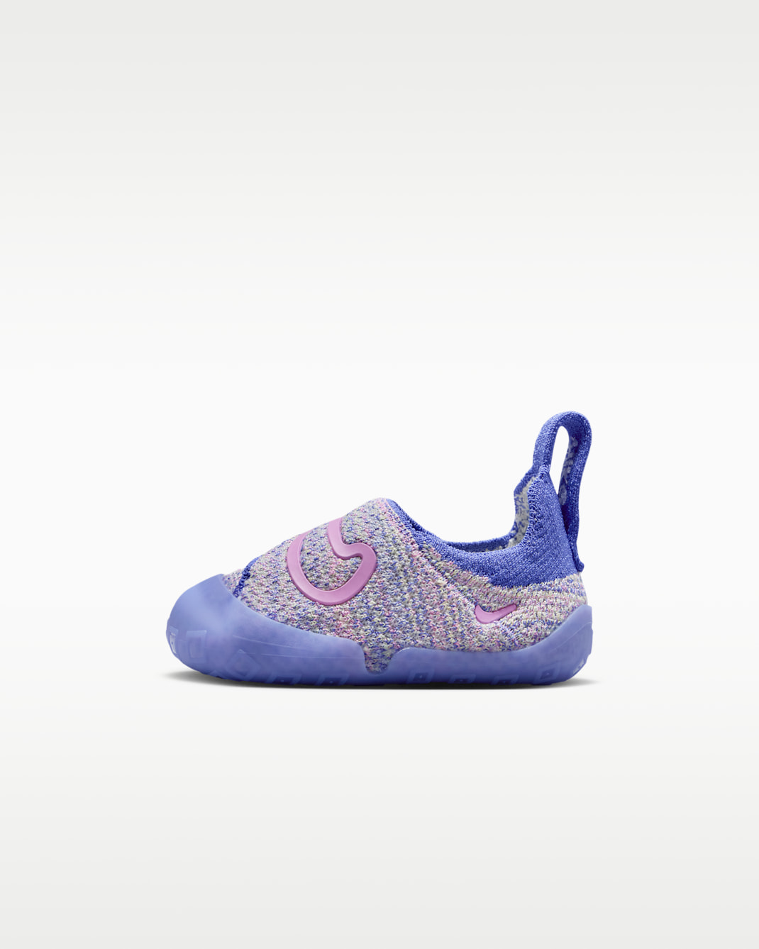 Nike Swoosh 1 Baby/Toddler Shoes - Sapphire/Tangerine Tint/Sail/Light Magenta