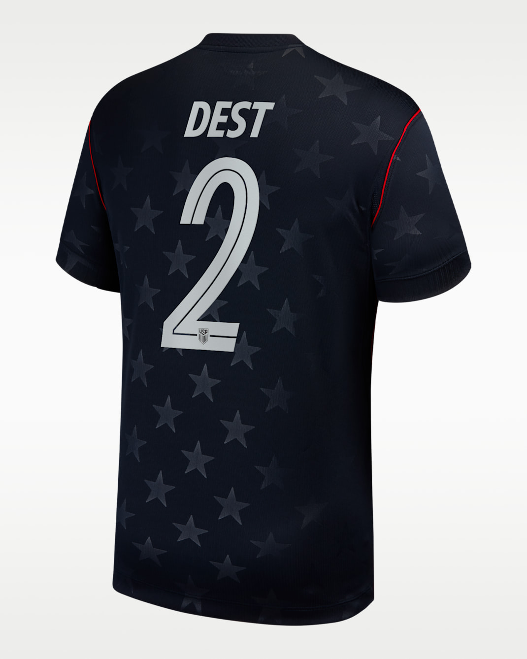 Sergiño Dest USMNT 2026 Stadium Away Men's Nike Dri-FIT Soccer Jersey - College Navy