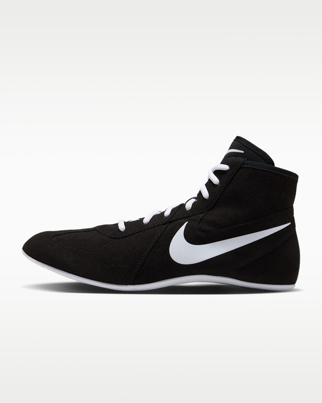 Nike Footsweep 2 Men's Wrestling Shoes - Black/White
