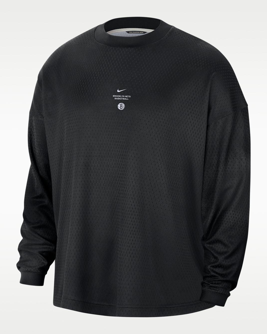 Brooklyn Nets Standard Issue Men's Basketball Long-Sleeve Top
