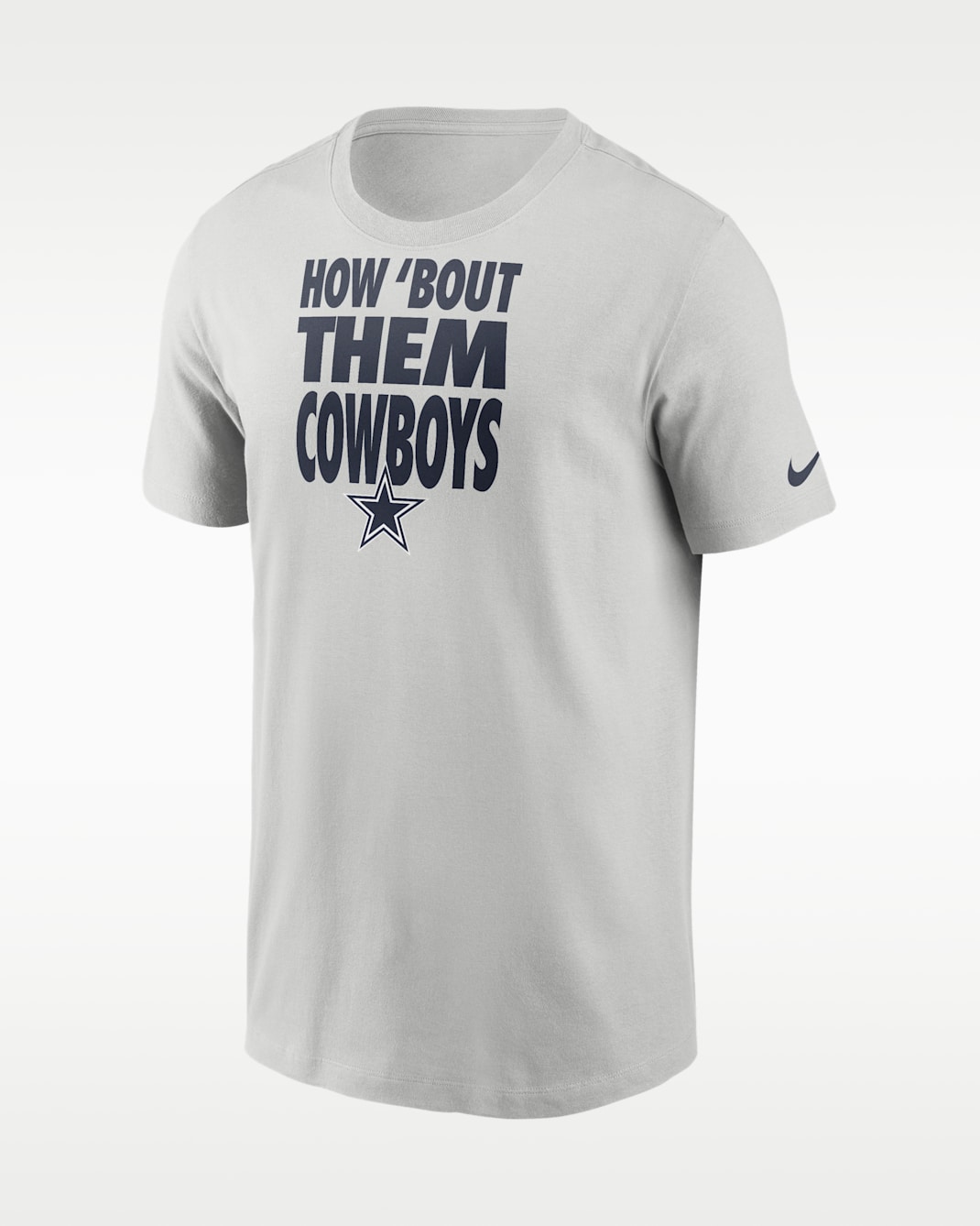 Dallas Cowboys Essential Men's Nike NFL T-Shirt - Grey