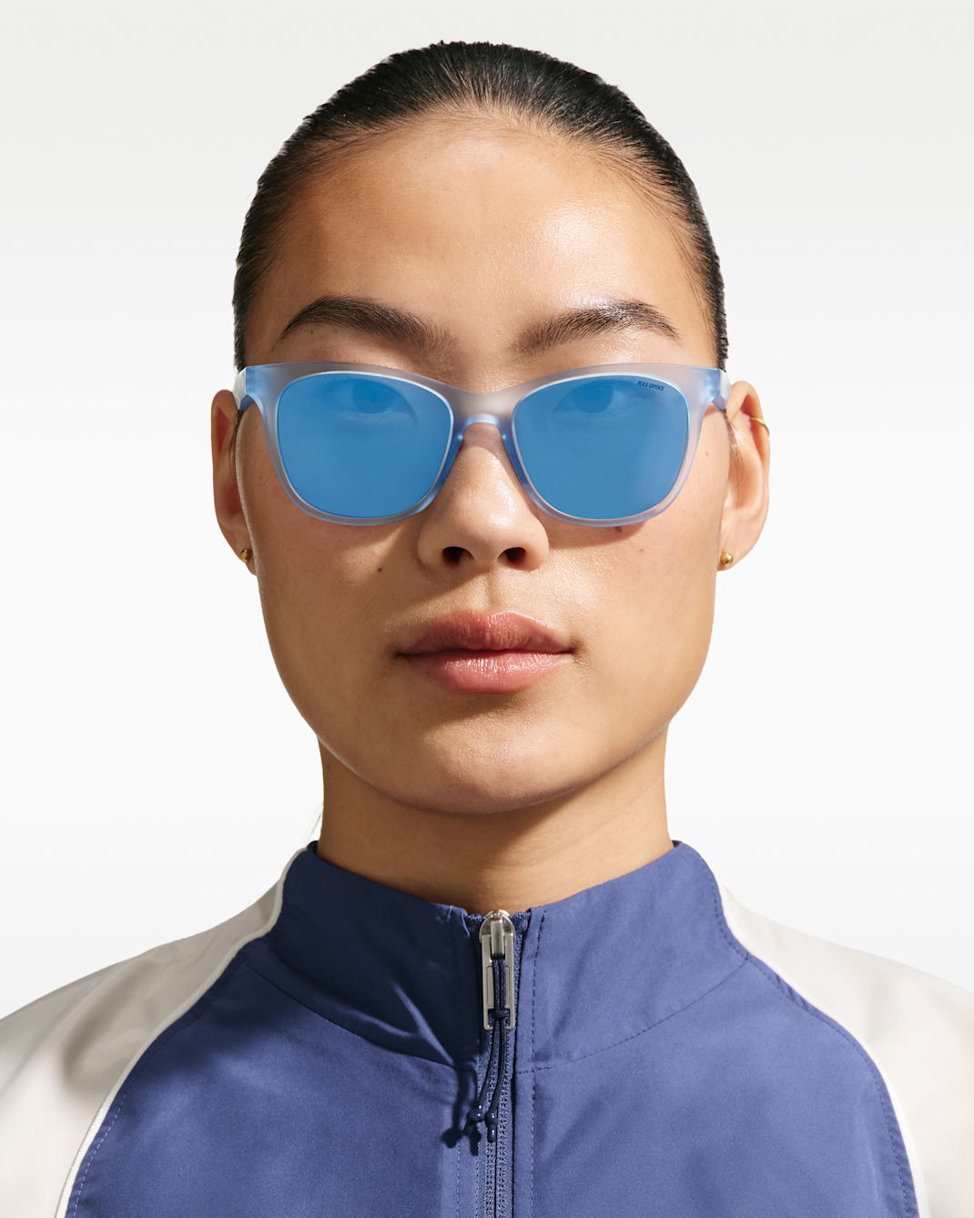 Nike Fusion Flow Sunglasses - Light Armory Blue/Blue
