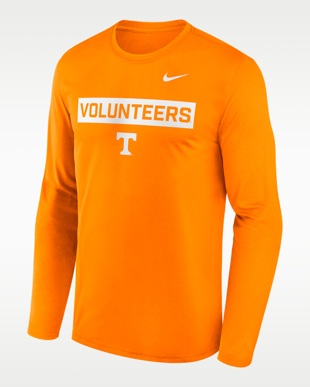 Playera de manga larga universitaria Nike Dri-FIT para hombre Tennessee Primetime Legend 2-Hit - Naranja team